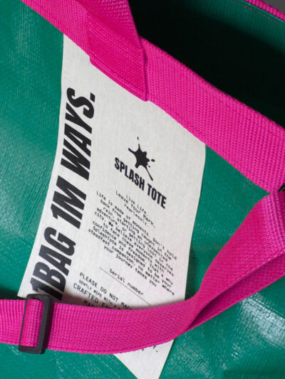 Alternative view of SplashTote Yeşil & Pembe
