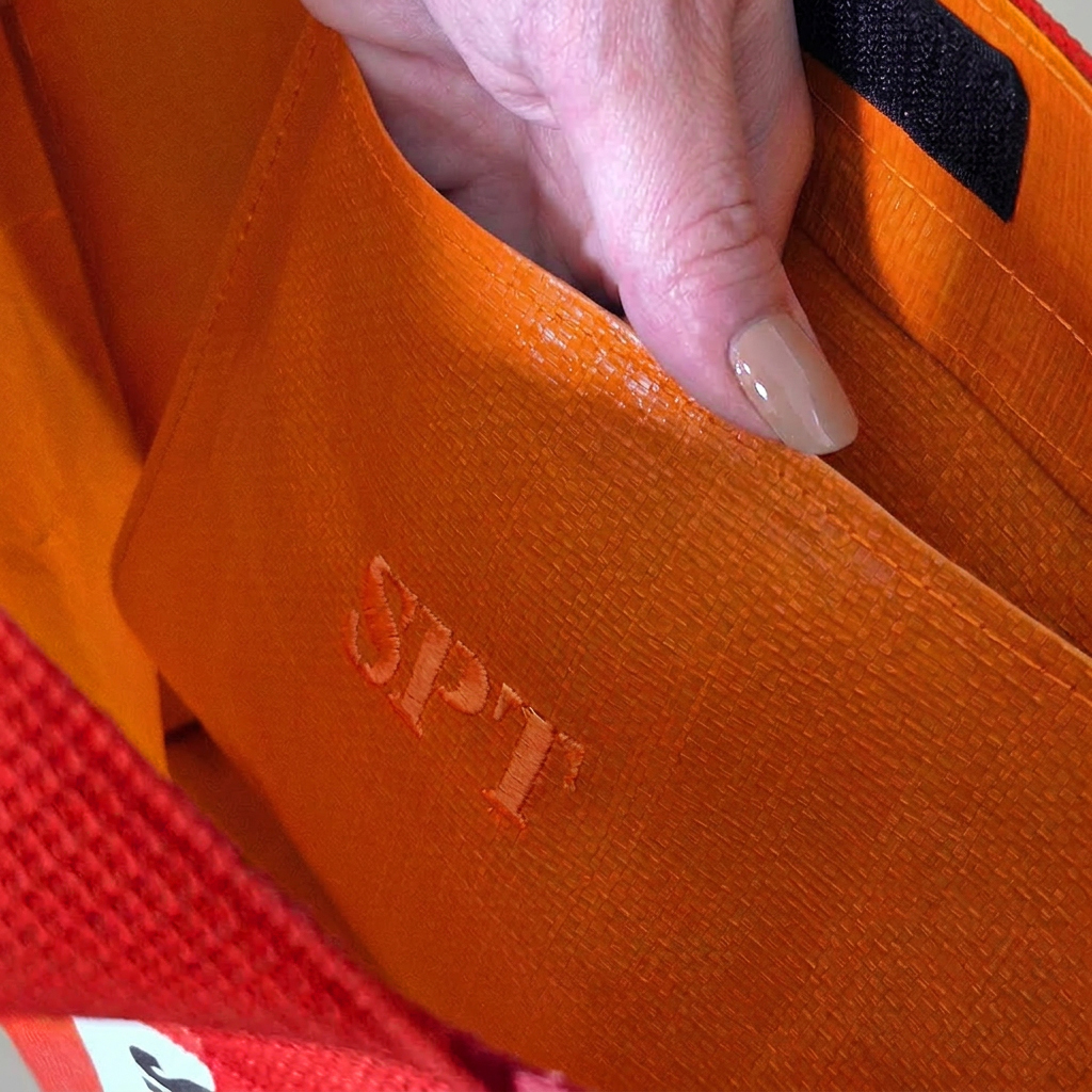 SplashTote Mini Turuncu & Kırmızı - Görsel 2