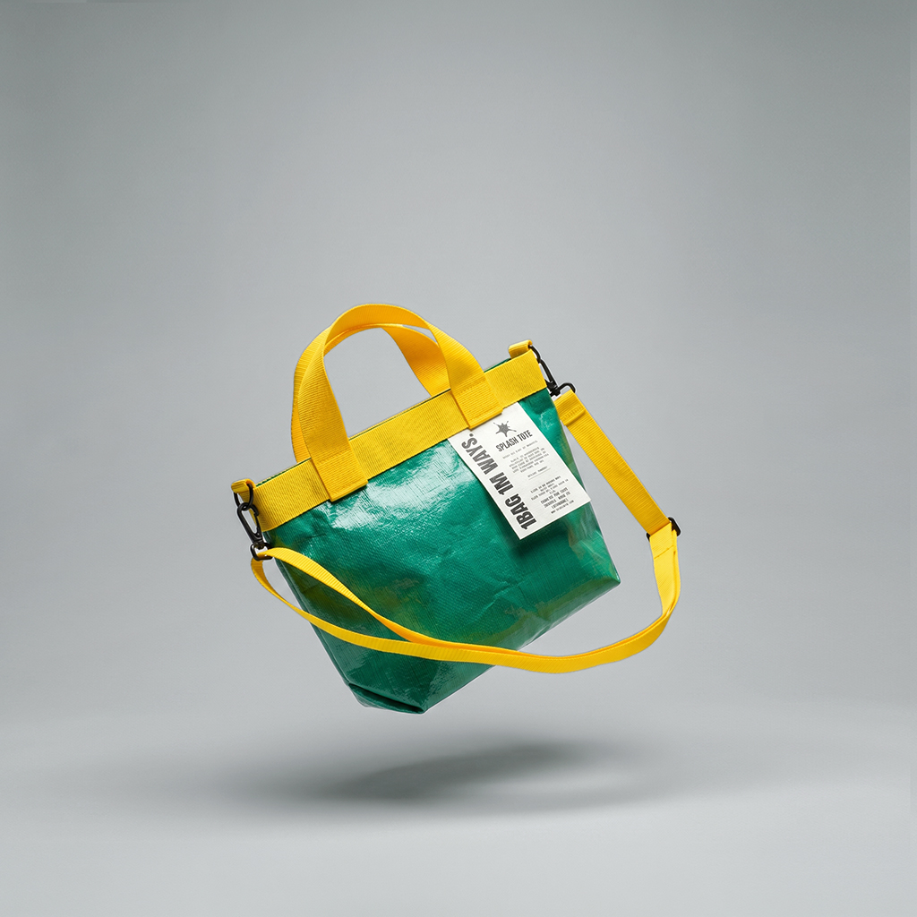 SplashTote Mini Yeşil & Sarı - Görsel 2