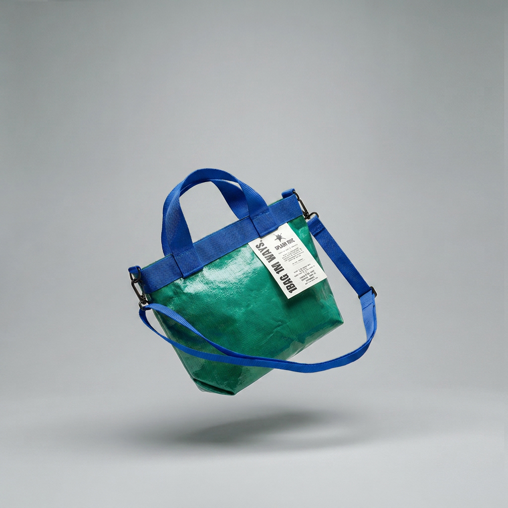 SplashTote Mini Yeşil & Mavi