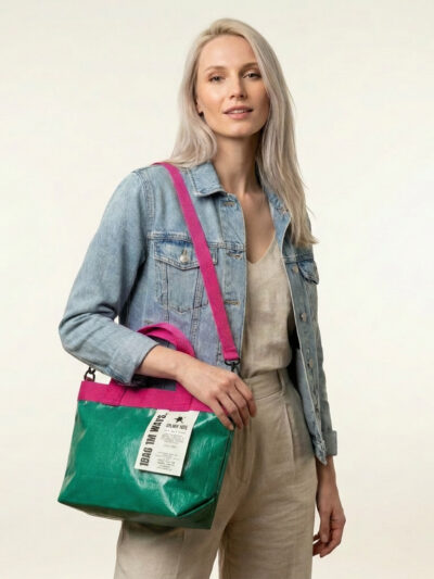 Alternative view of SplashTote Mini Yeşil & Pembe