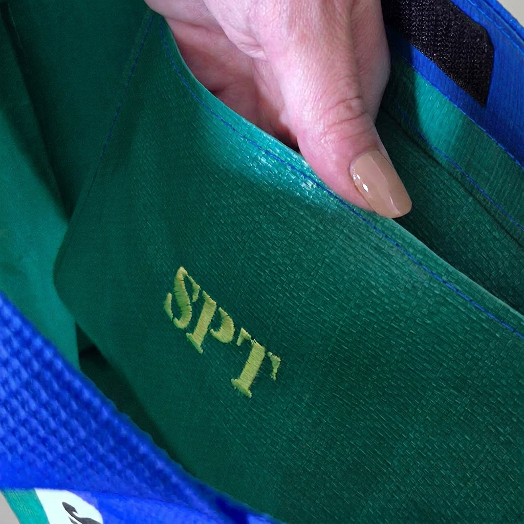 SplashTote Mini Yeşil & Mavi - Görsel 3