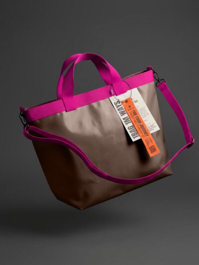 SplashTote PRO Kahverengi & Fuşya