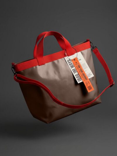 SplashTote PRO Kahverengi & Kırmızı