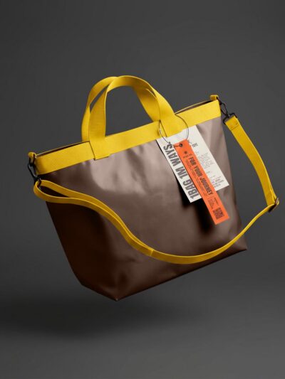 SplashTote PRO Kahverengi & Sarı