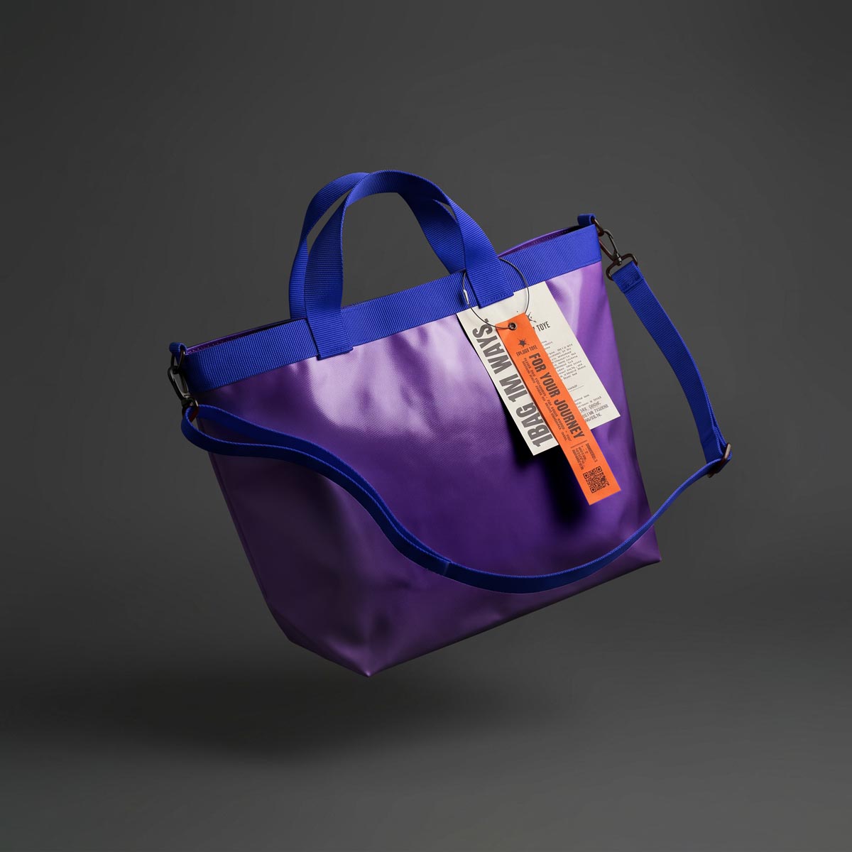 SplashTote PRO Mor & Mavi