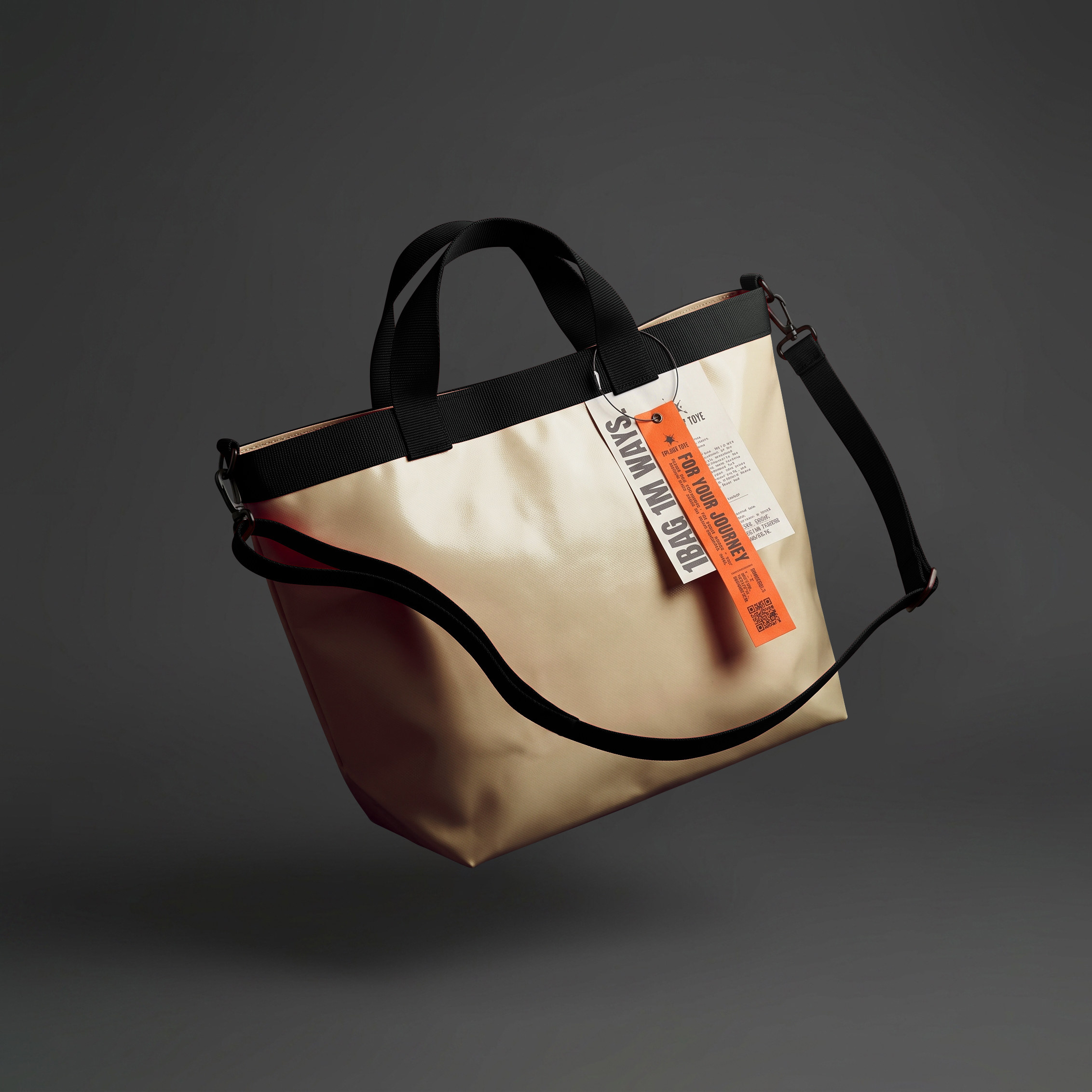 SplashTote PRO Bej & Siyah
