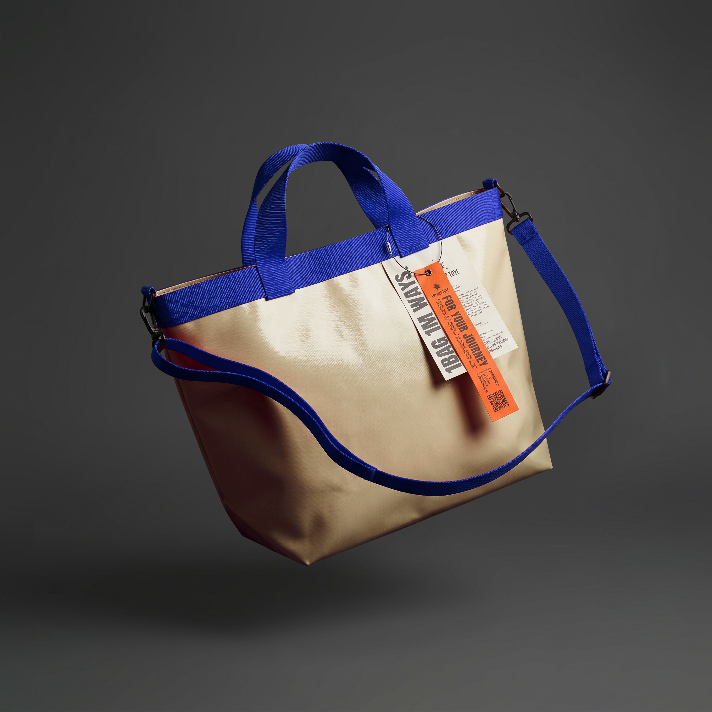 SplashTote PRO Bej & Mavi