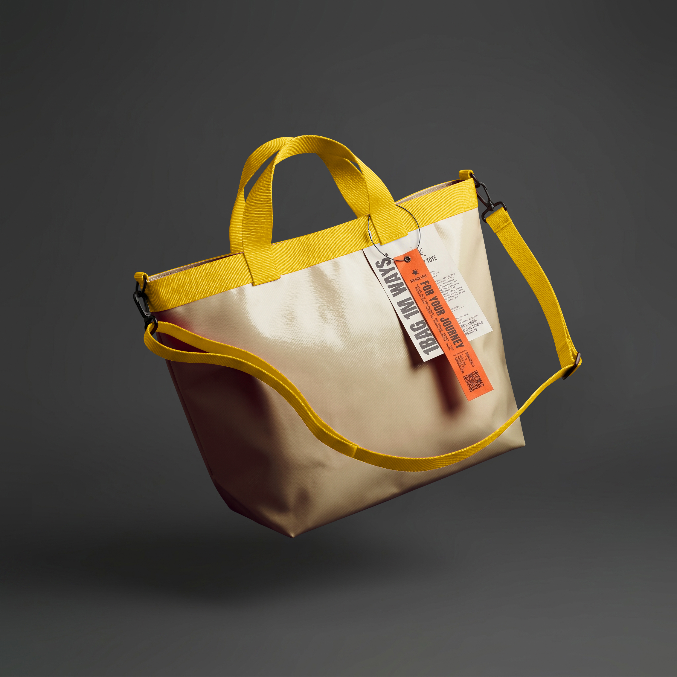 SplashTote PRO Bej & Sarı