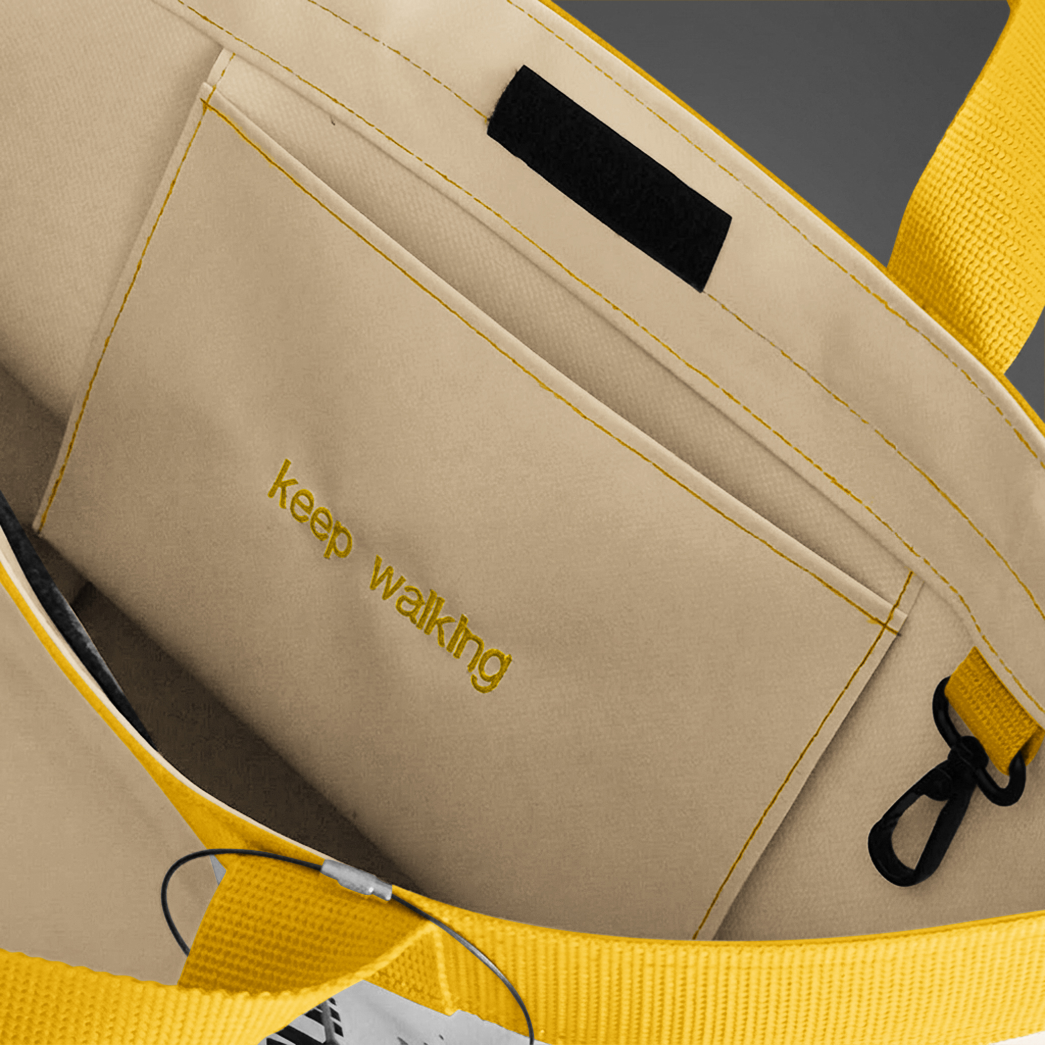 SplashTote PRO Bej & Sarı - Görsel 2