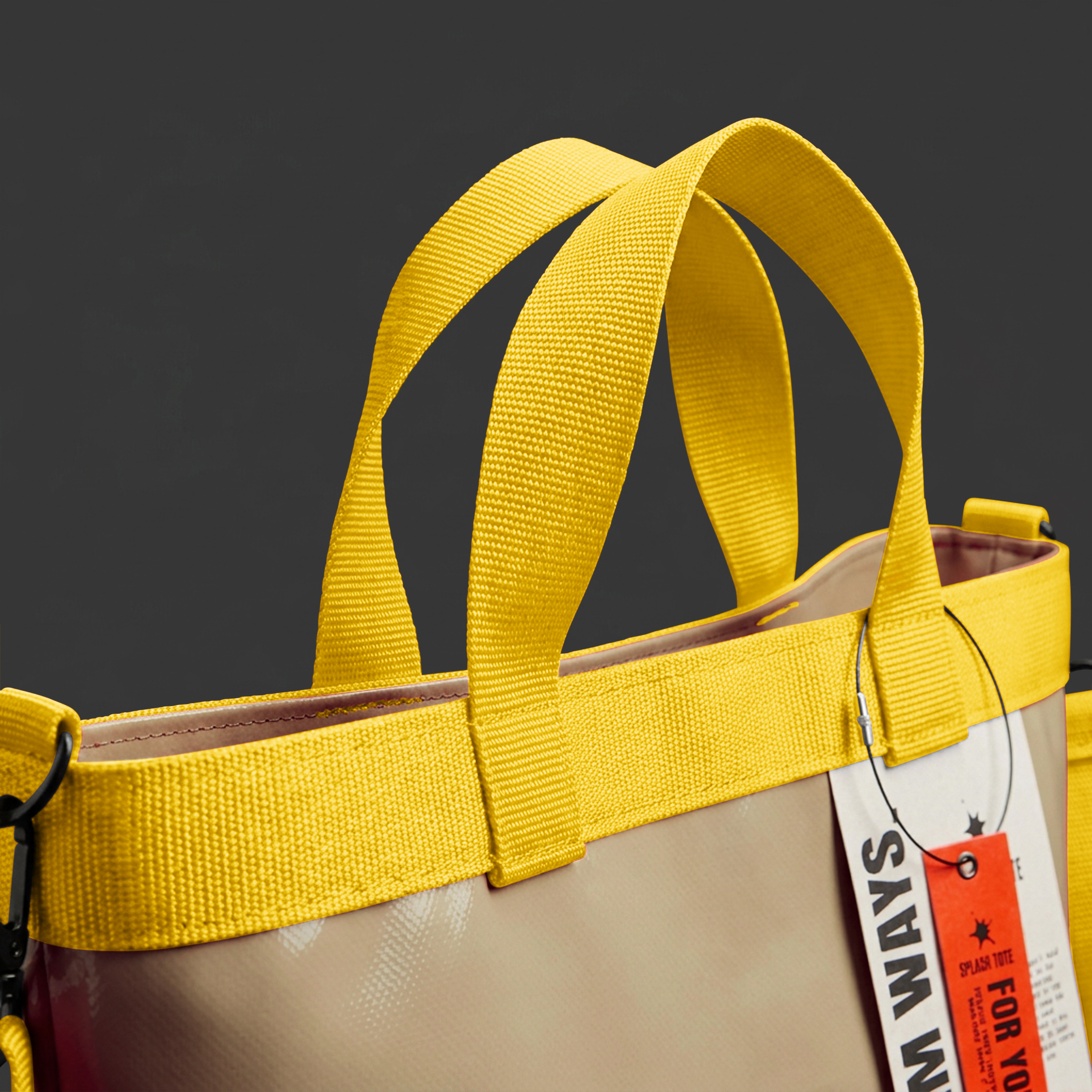 SplashTote PRO Bej & Sarı - Görsel 3