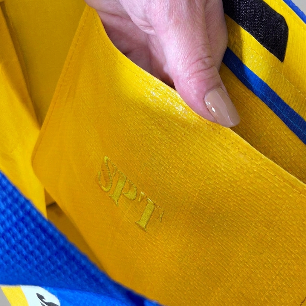 SplashTote Mini Sarı & Mavi - Görsel 2