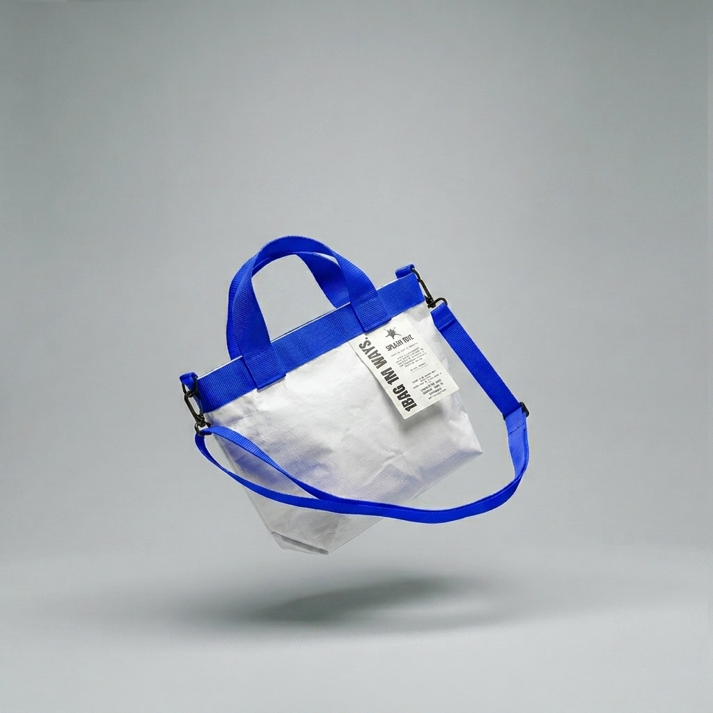SplashTote Mini Beyaz & Mavi