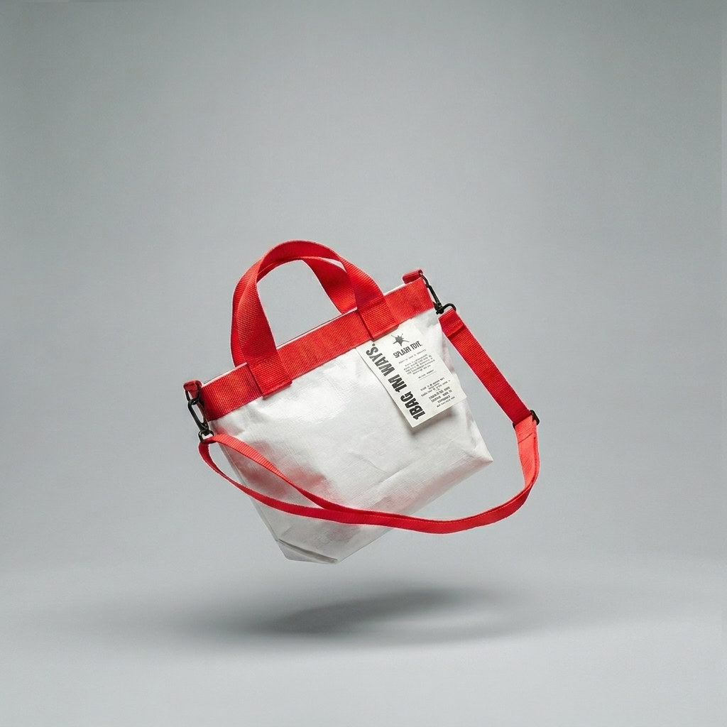 SplashTote Mini Beyaz & Kırmızı