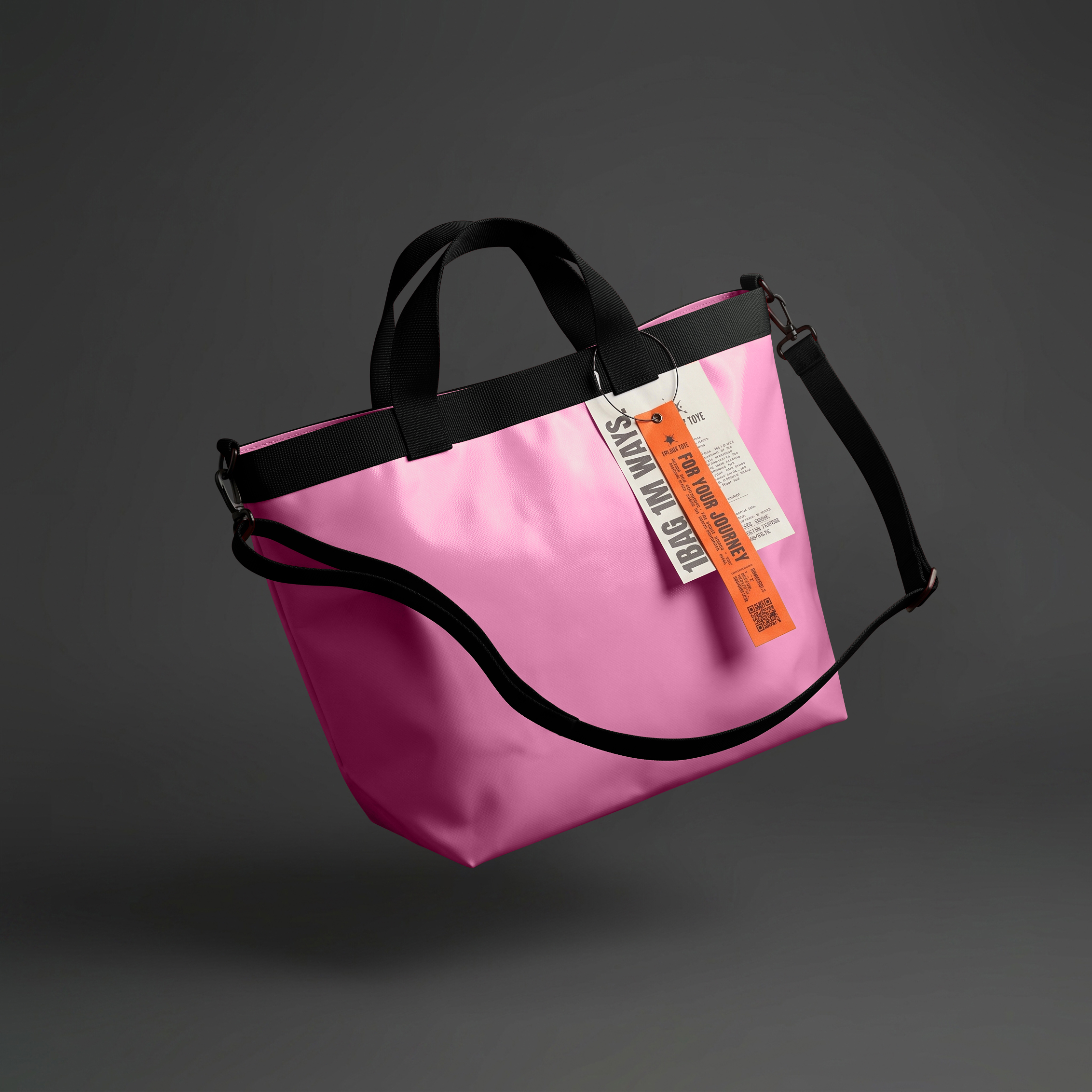 SplashTote PRO Pembe & Siyah