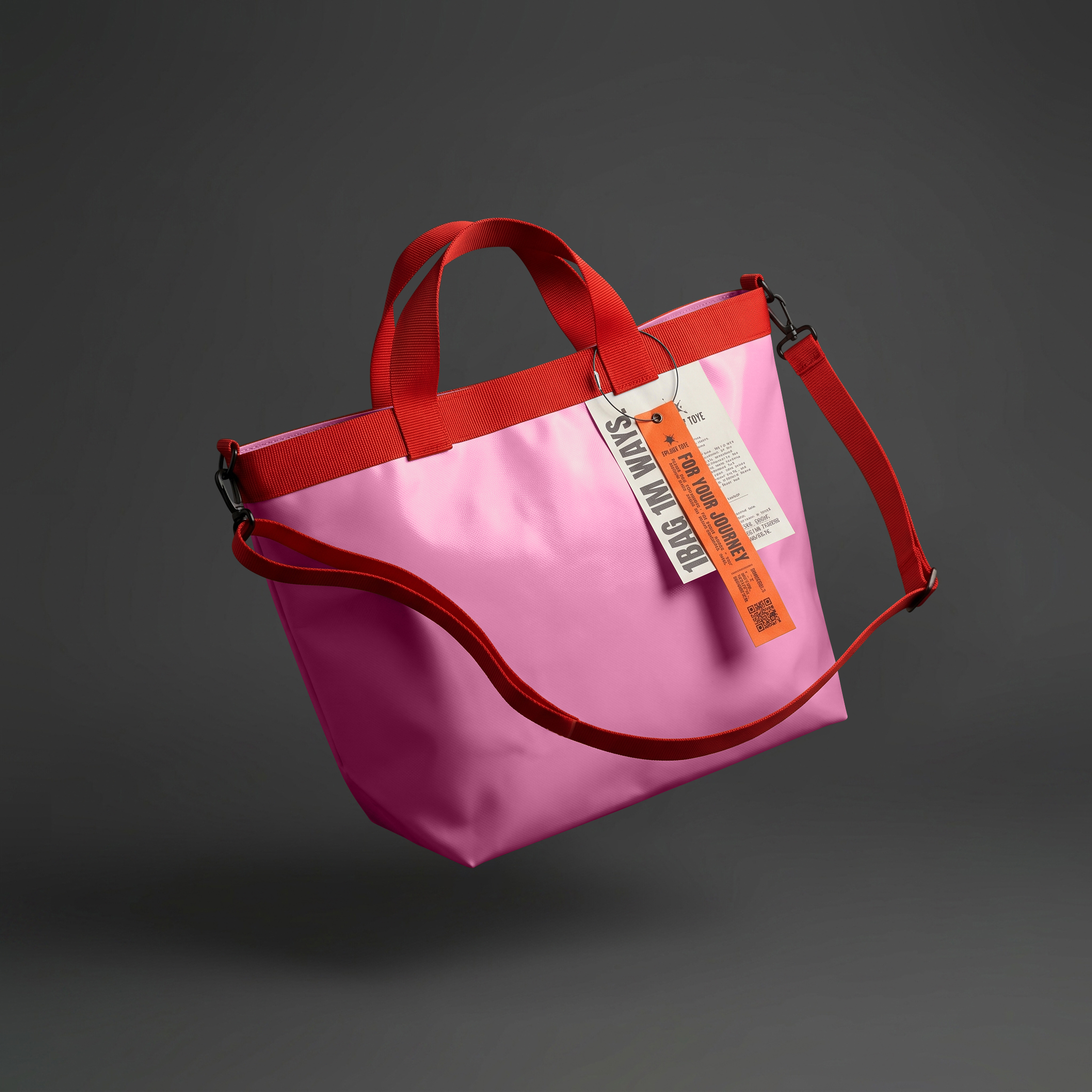 SplashTote PRO Pembe & Kırmızı