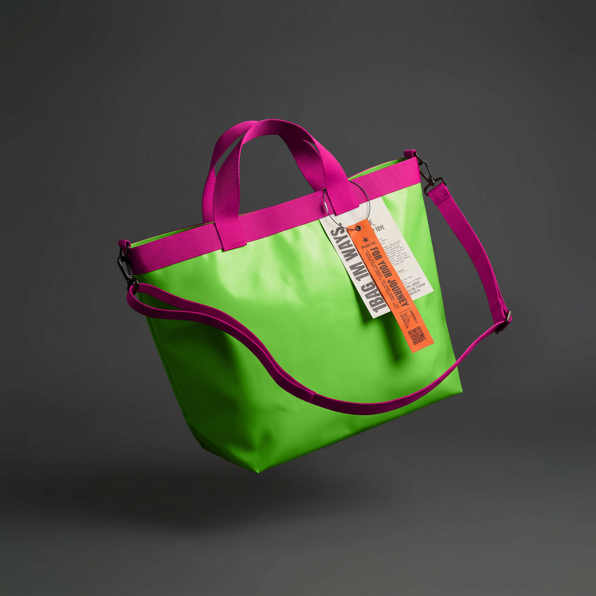 SplashTote PRO Fıstık Yeşili & Pembe