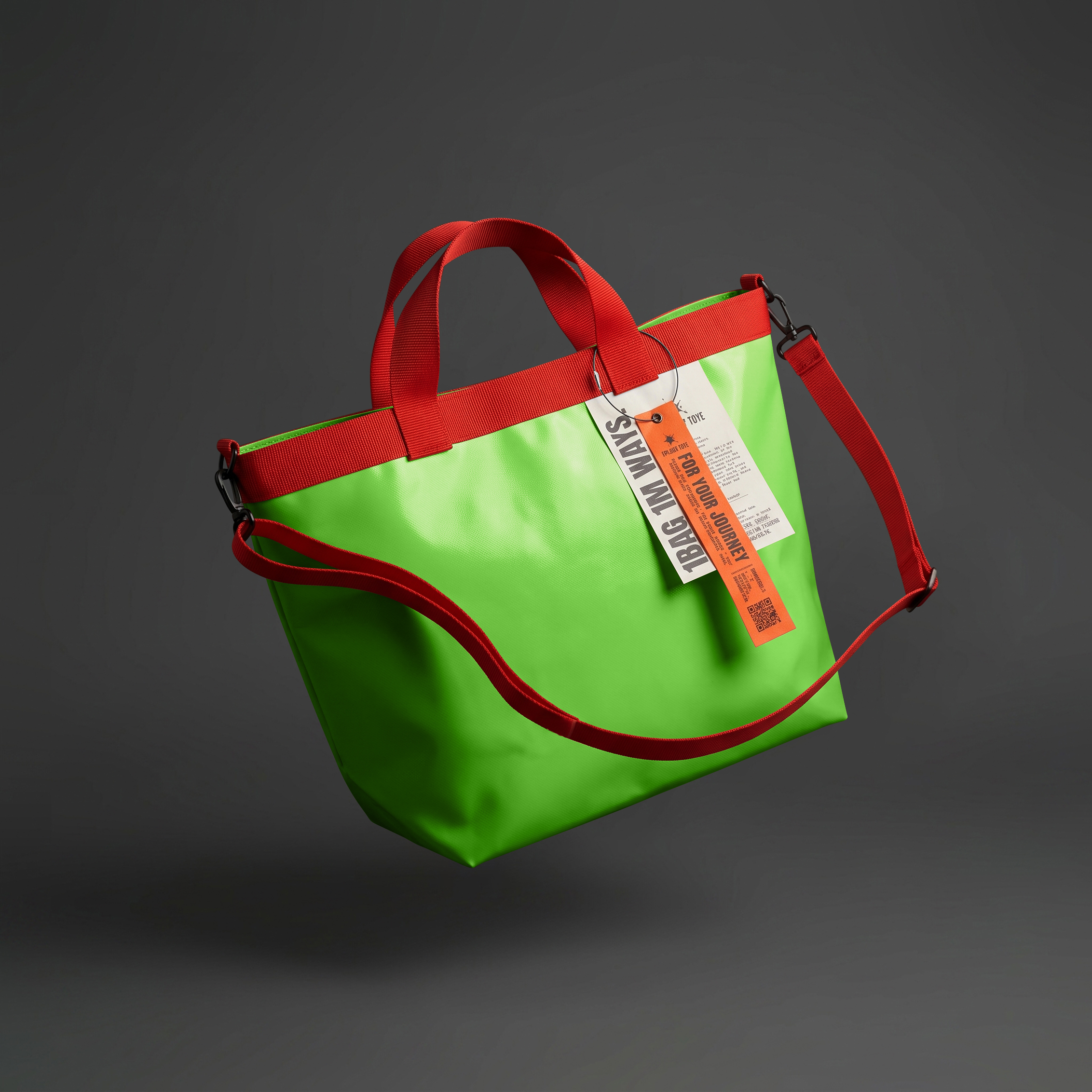 SplashTote PRO Fıstık Yeşili & Kırmızı