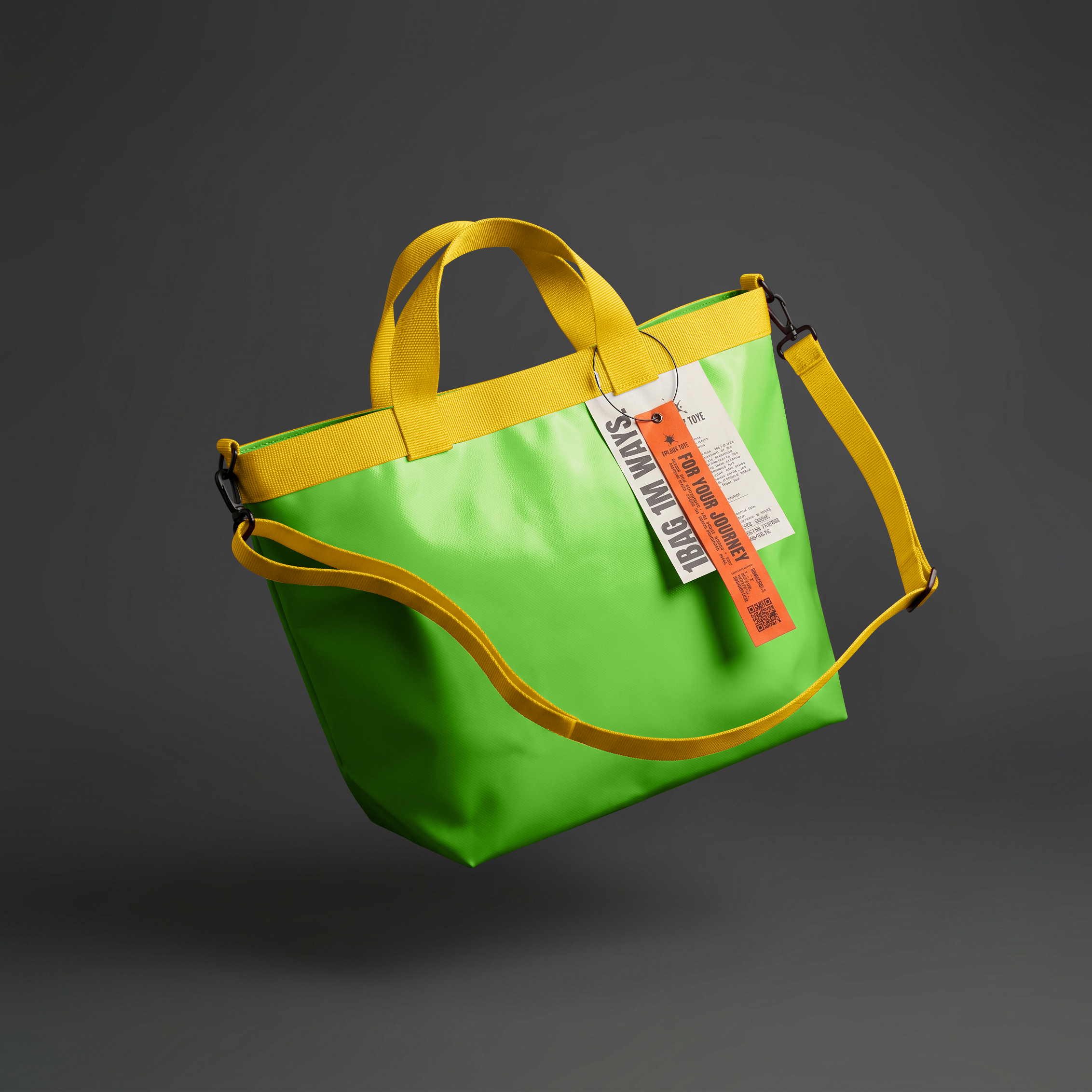 SplashTote PRO Fıstık Yeşili & Sarı