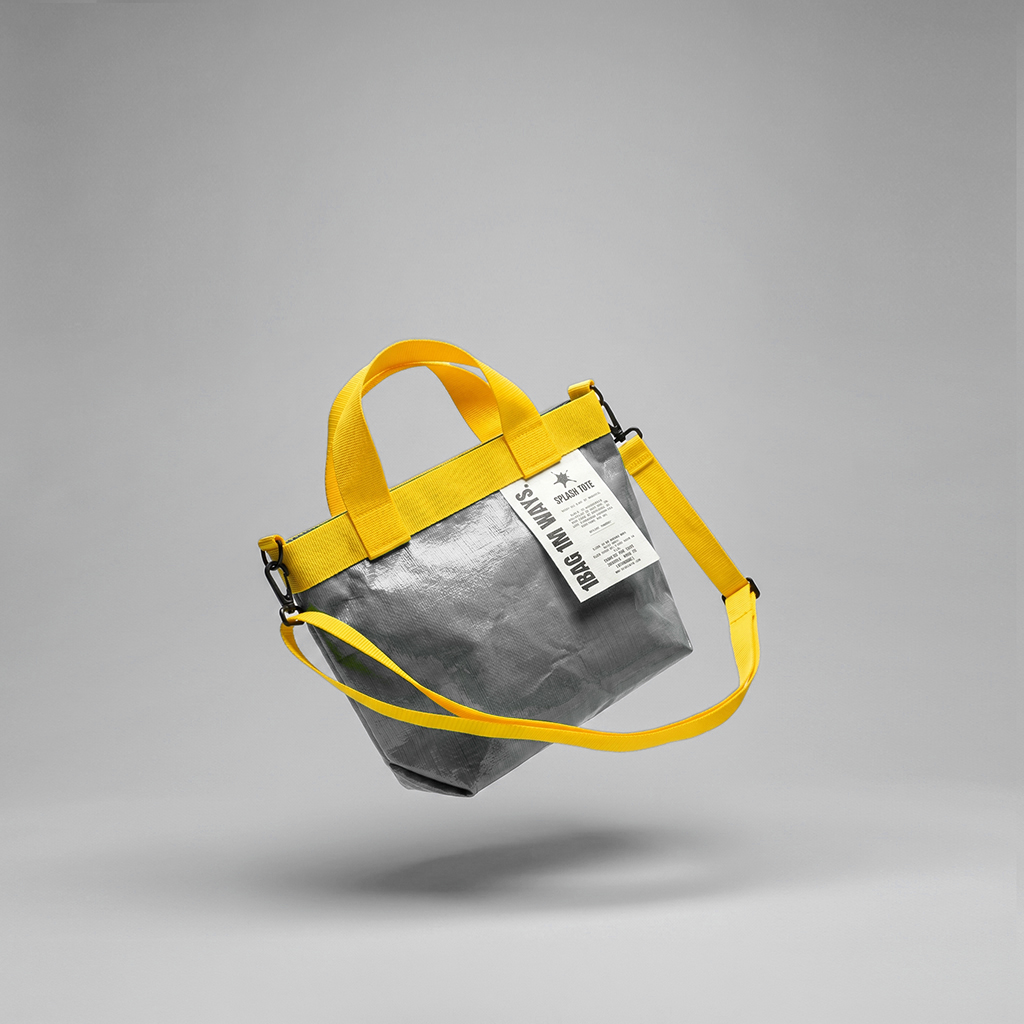 SplashTote Mini Gri & Sarı