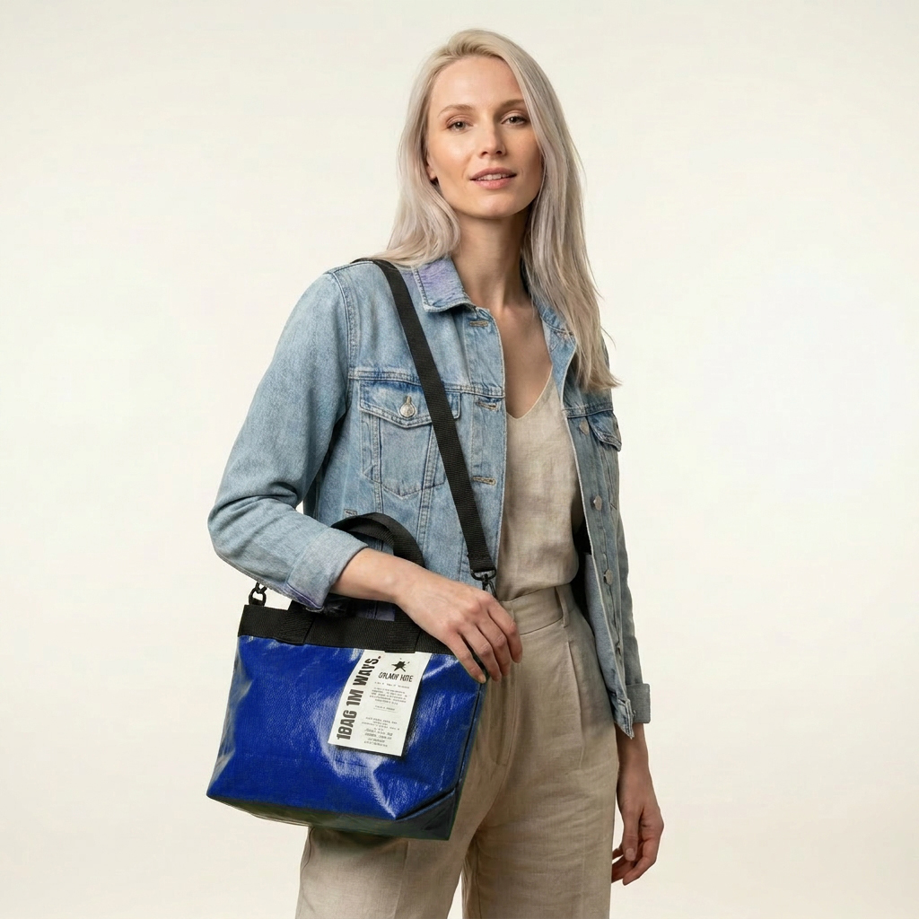 SplashTote Mini Mavi & Siyah - Görsel 2