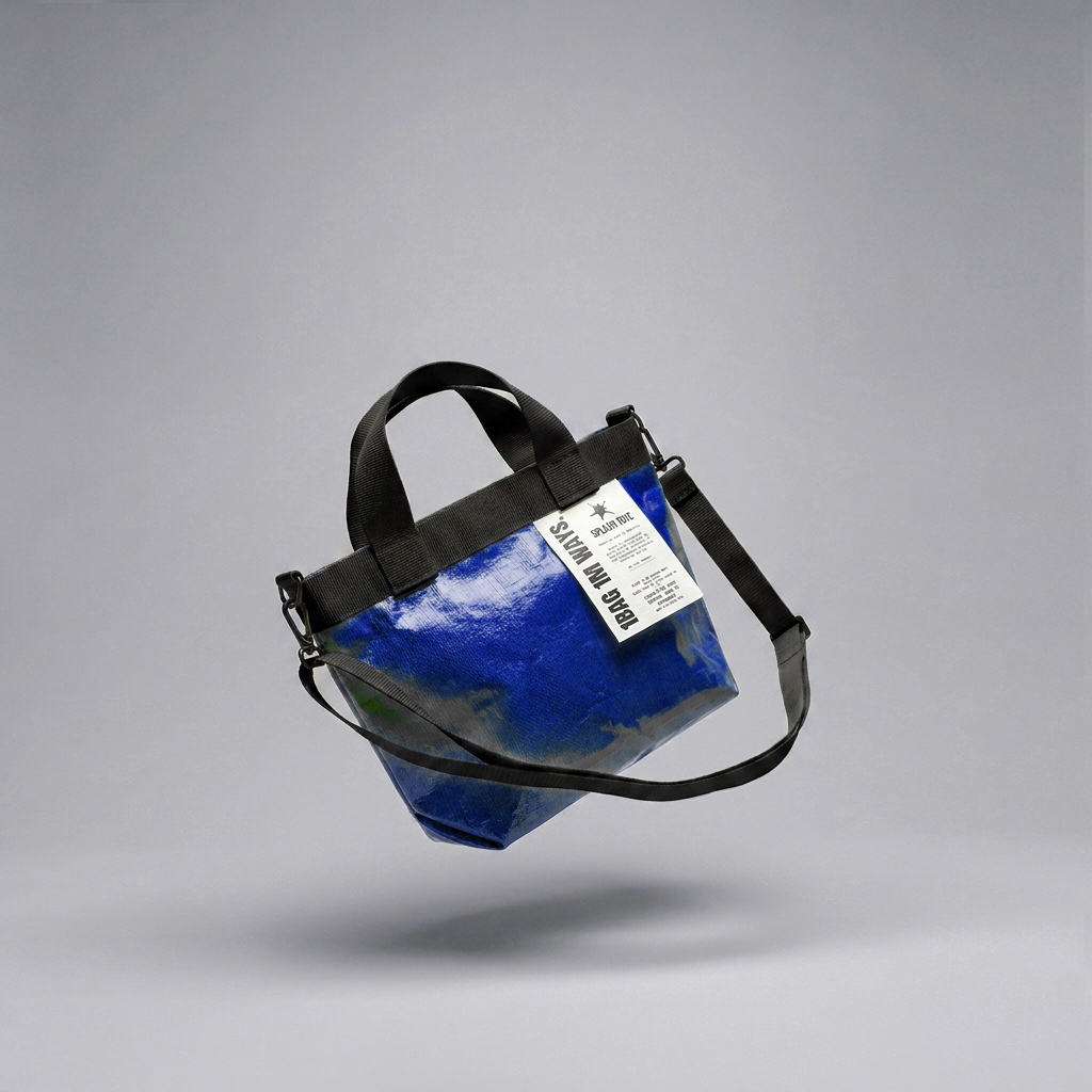 SplashTote Mini Mavi & Siyah